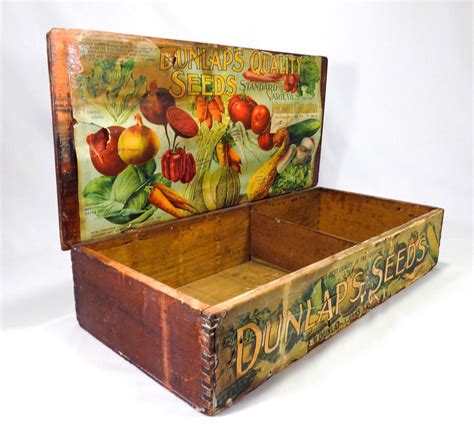 Vintage Seed Box 